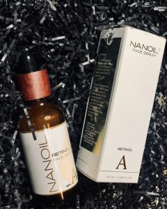 Nanoil recommended retinol face serum